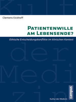 cover image of Patientenwille am Lebensende?